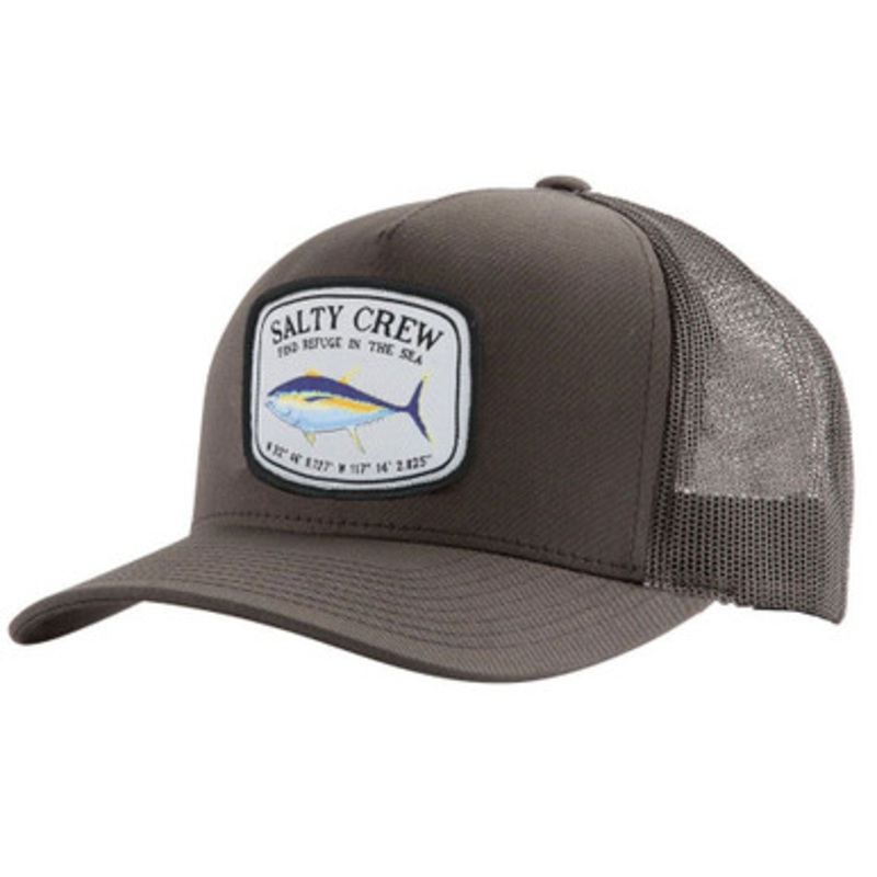 Salty Crew Pacific Retro Trucker Hat – Charcoal