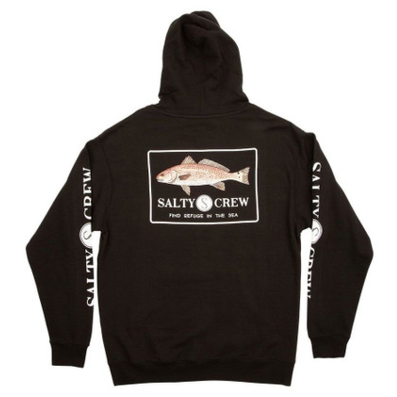 Salty Crew Spot Tail Fleece – Black – L