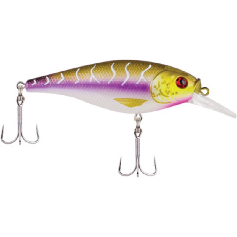 Berkley Flicker Shad Shallow – 2-3/4in – Purple Tiger