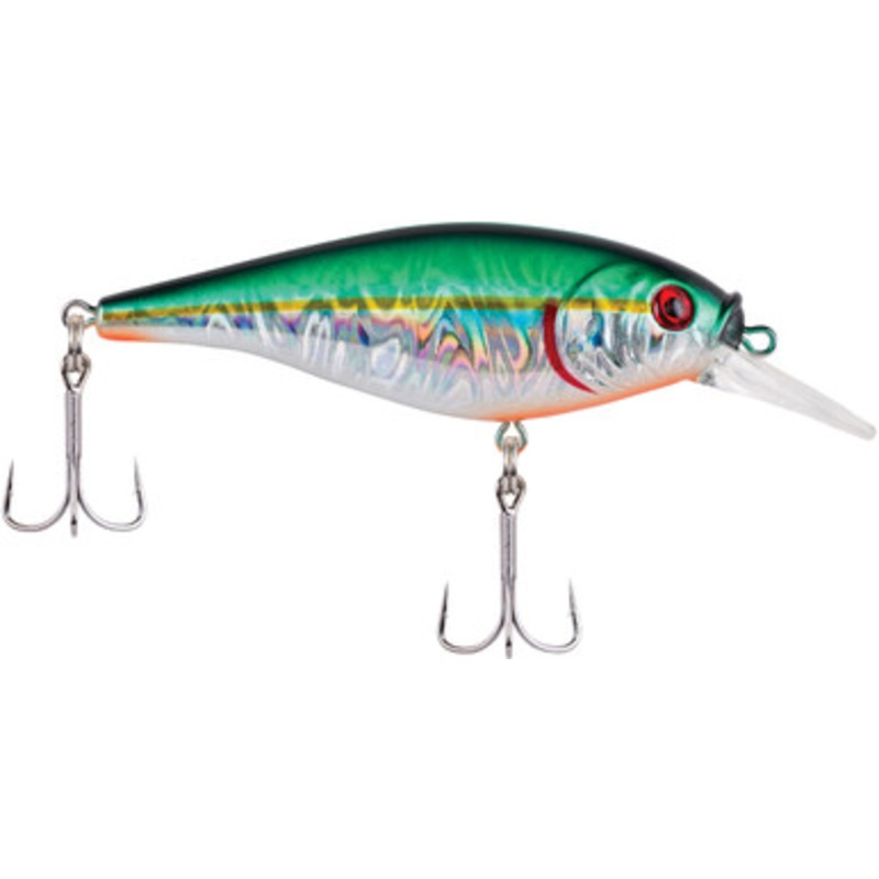 Berkley Flicker Shad Shallow – 2-3/4in – Slick Green Alewife