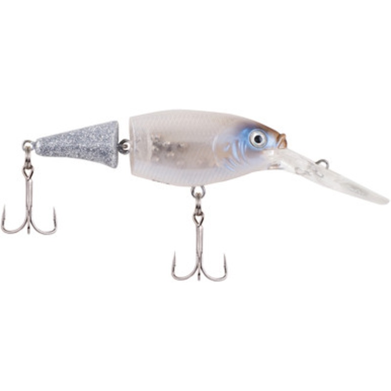 Berkley Jointed Flicker Shad – 2-3/4in – Firetail Ghost Glitter