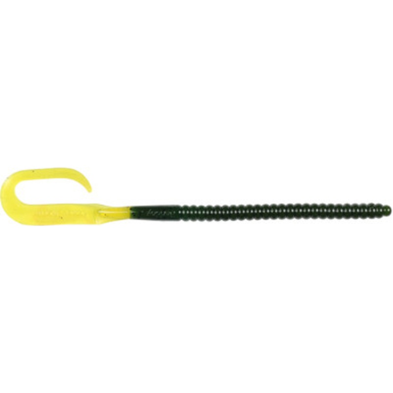 Berkley Powerbait Power Worm – 12in – Watermelon/Chartreuse