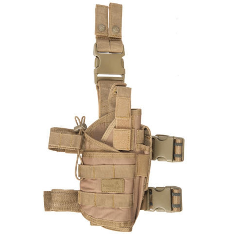 Lancer Tactical 322KN Tornado Drop Leg Holster, Coyote Brown