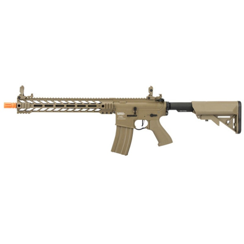 Lancer Tactical Enforcer Series BATTLE HAWK 14 ProLine AEG Airsoft Rifle, Tan