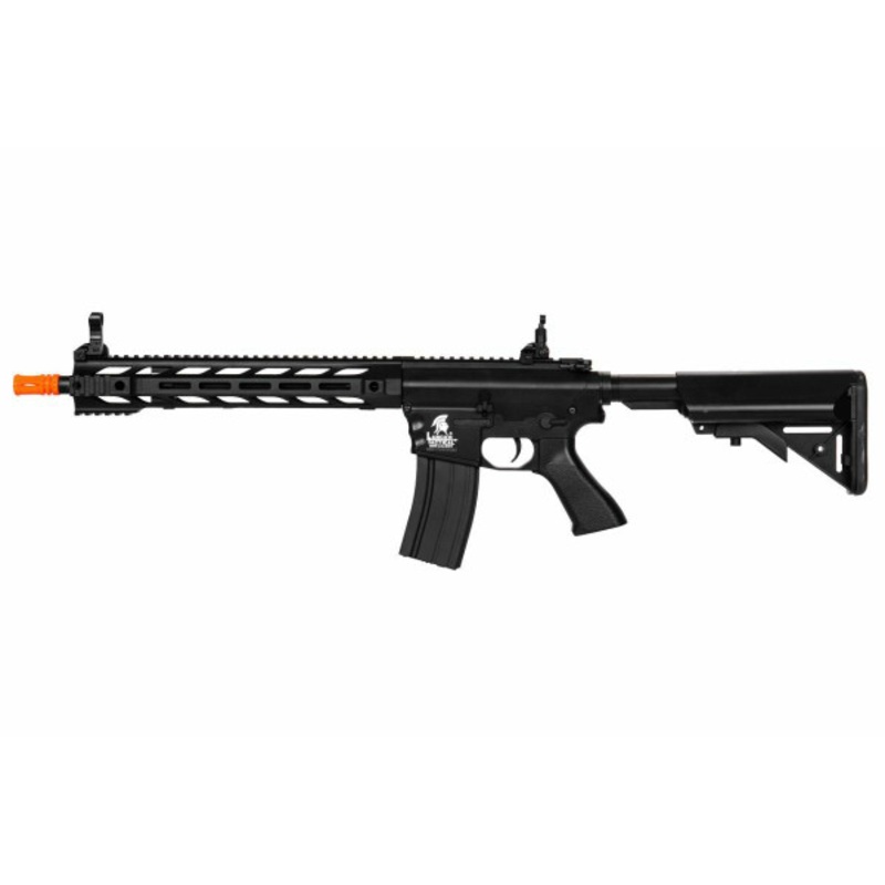Lancer Tactical Interceptor SPR Airsoft Rifle, Gen 2, Black