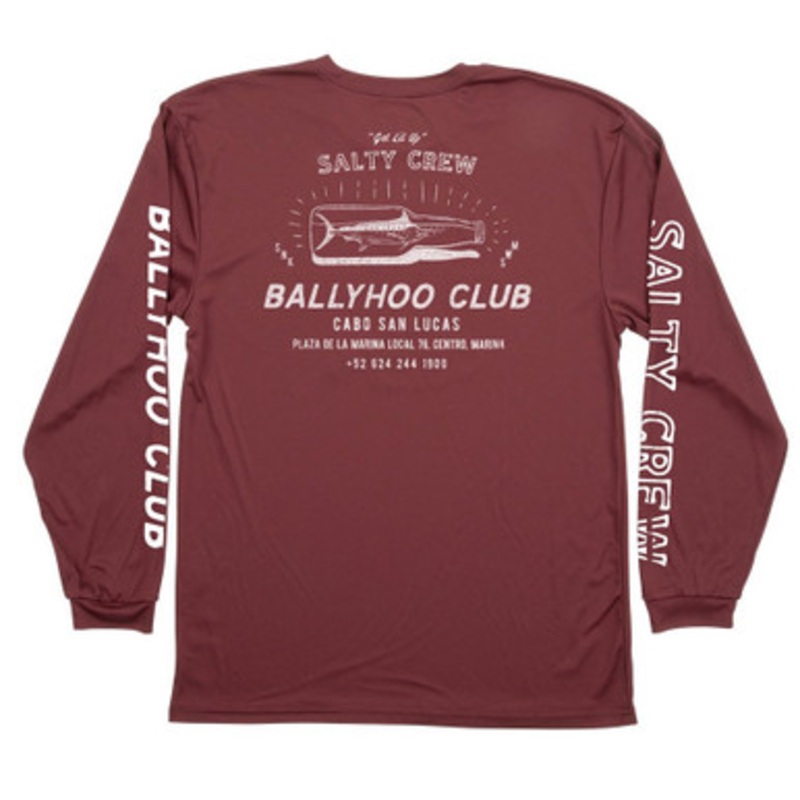 Salty Crew Ballyhoo Long Sleeve Tech T-Shirt – M