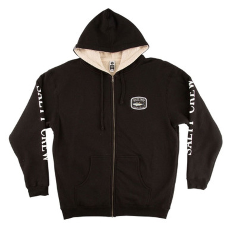 Salty Crew Pacific Fleece – Black – L
