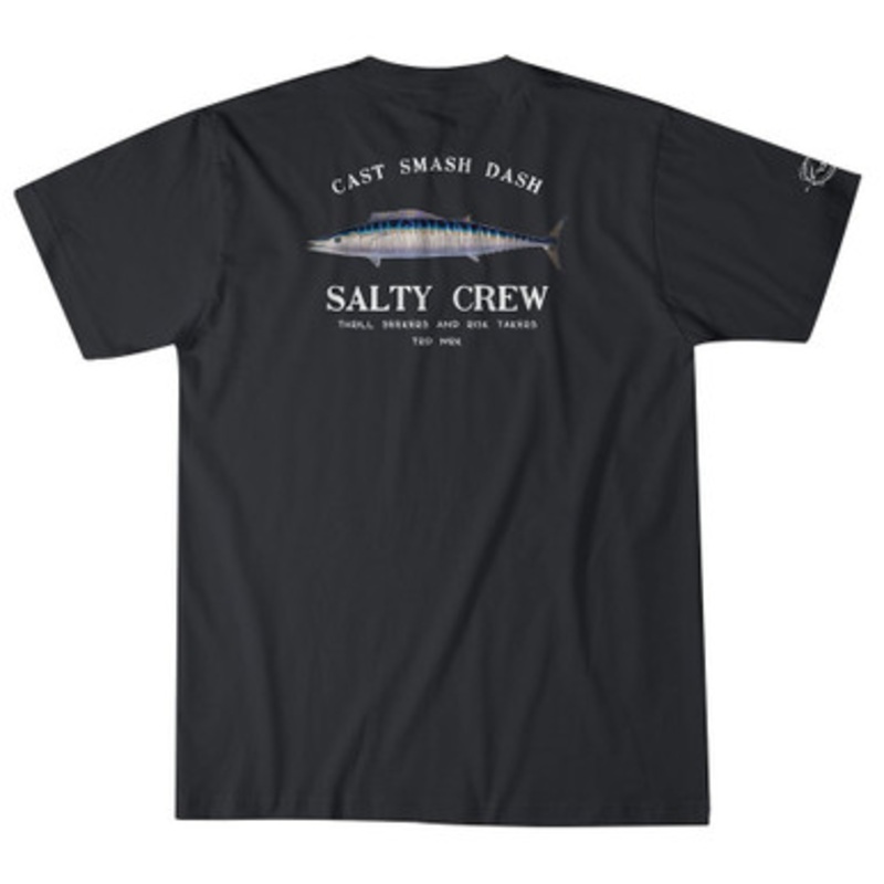 Salty Crew Wahoo Mount Short Sleeve T-Shirt – Tar – L