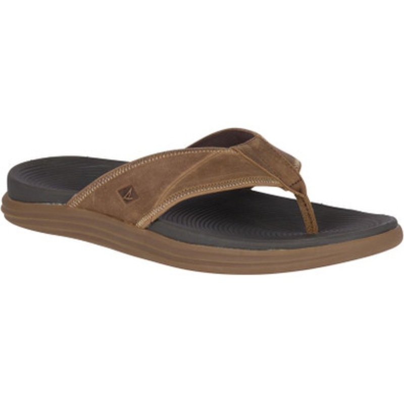 Sperry Regatta Thong Sandal – Brown/Tan – 7