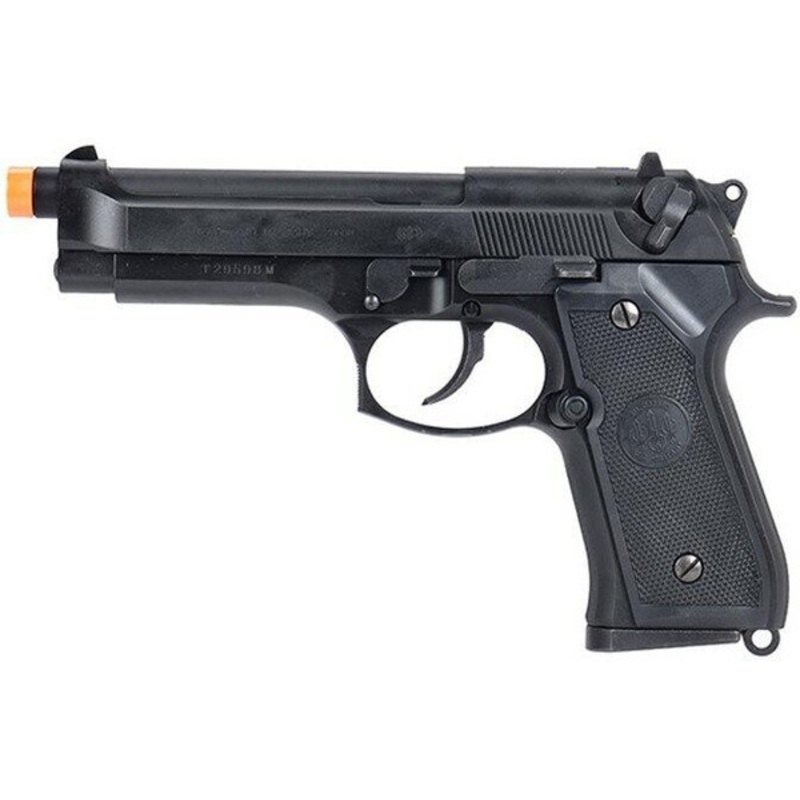 Tokyo Marui M92F Military Gas Blowback Airsoft Pistol, Black