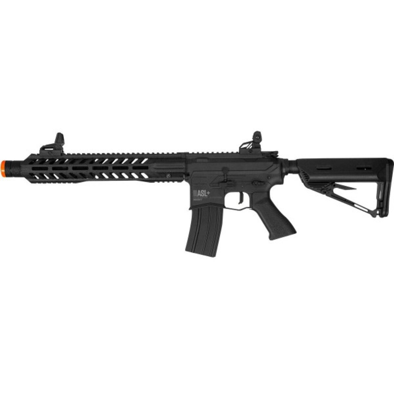Valken ASL+ Series High Velocity WHISKEY AEG Airsoft Rifle, Black