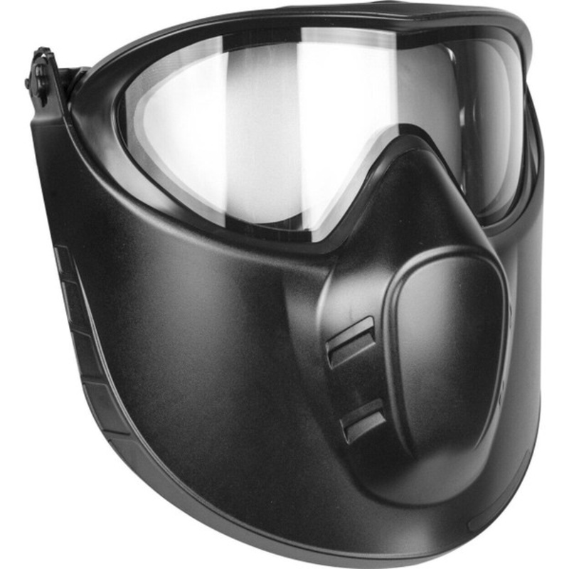 Valken VSM Thermal Goggles w/ Face Shield, Black, Clear Lens