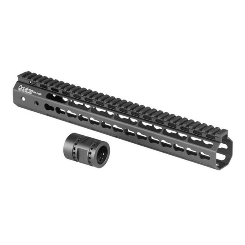 Ares Metal Keymod Handguard, 13.5 Inch, Black