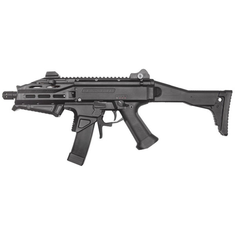 ASG CZ Scorpion EVO 3 ATEK AEG Airsoft Rifle, Black
