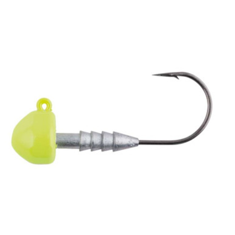 Berkley Half Head Jig 1/4oz Chartreuse