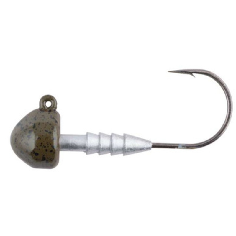 Berkley Half Head Jig 1/4oz Green Pumpkin