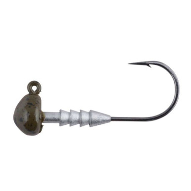Berkley Half Head Jig 1/8oz Green Pumpkin