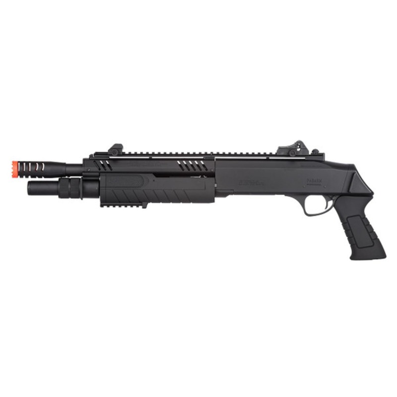 BO Manufacture FABARM STF12 11 Barrel Pump Action Shotgun, Black