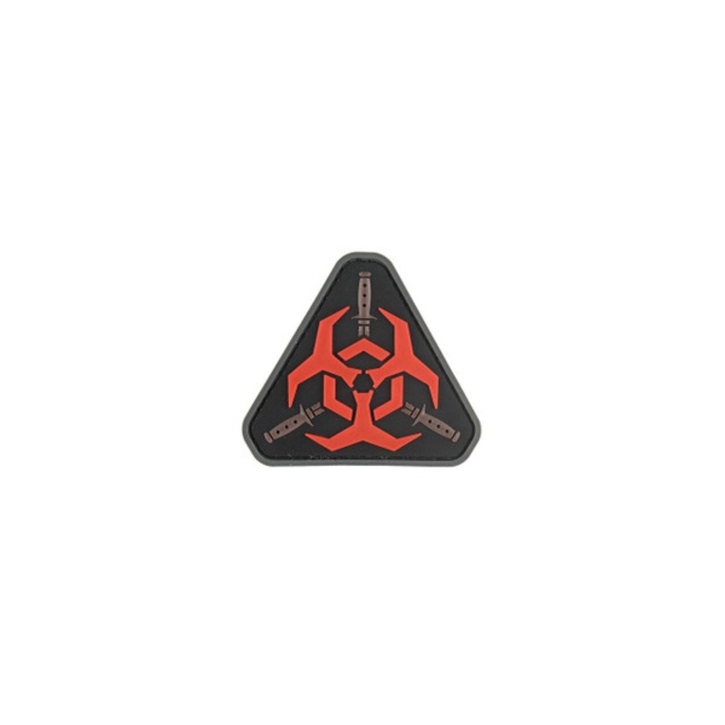 G-Force Resident Evil Biohazard PVC Morale Patch, Red