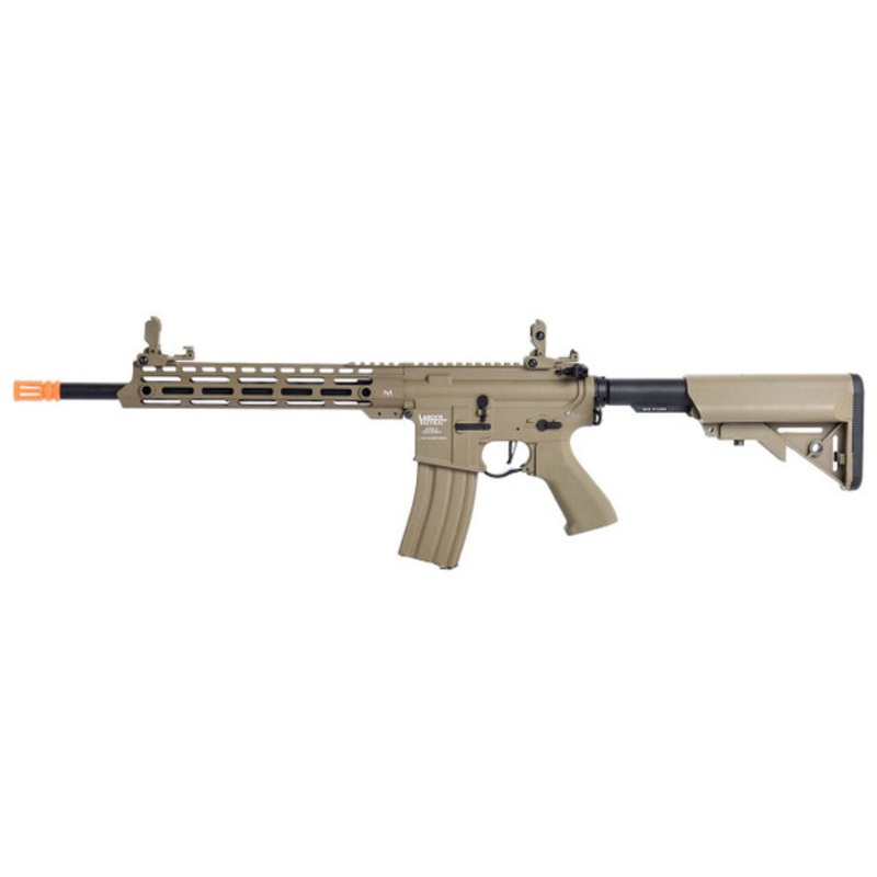 Lancer Tactical Enforcer Series BLACKBIRD Gen 2 High FPS AEG Airsoft Rifle, Tan