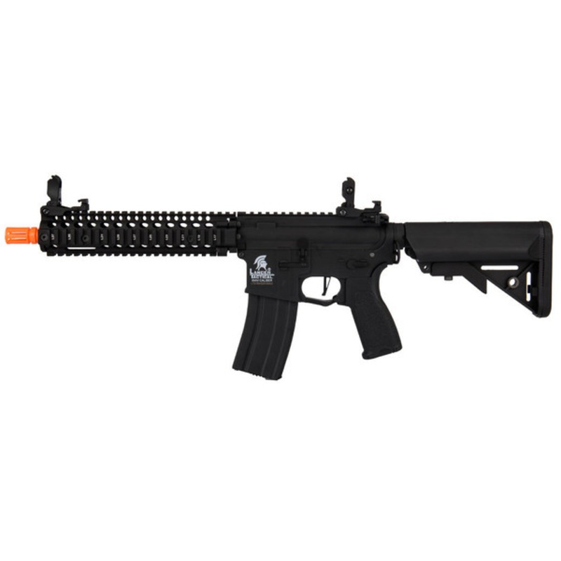 Lancer Tactical Hybrid Gen 2 M4 AEG Airsoft Rifle, Black