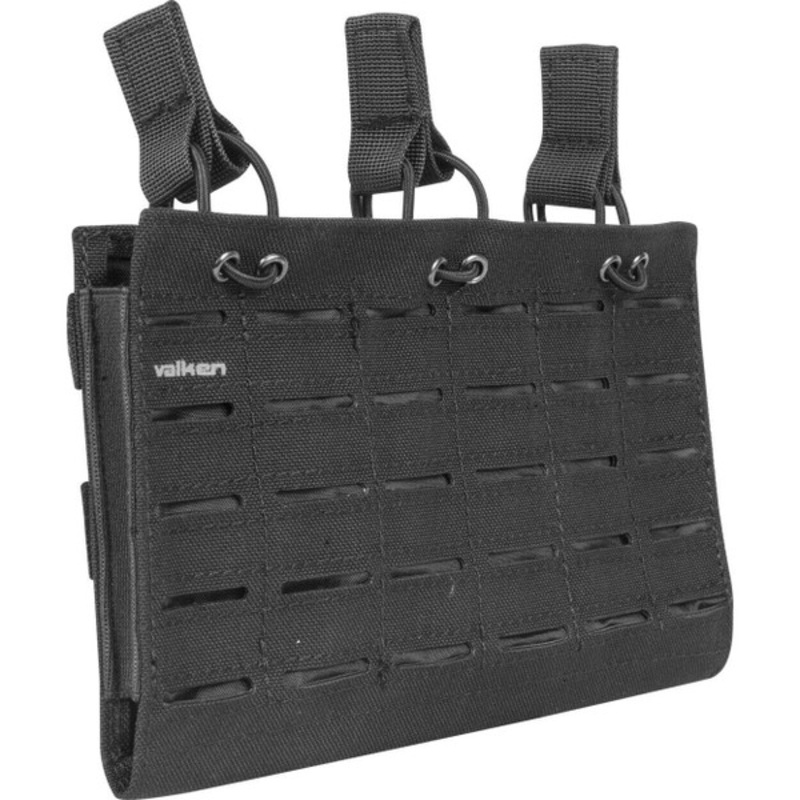 Valken Multi Rifle Triple Mag Pouch LC, Black
