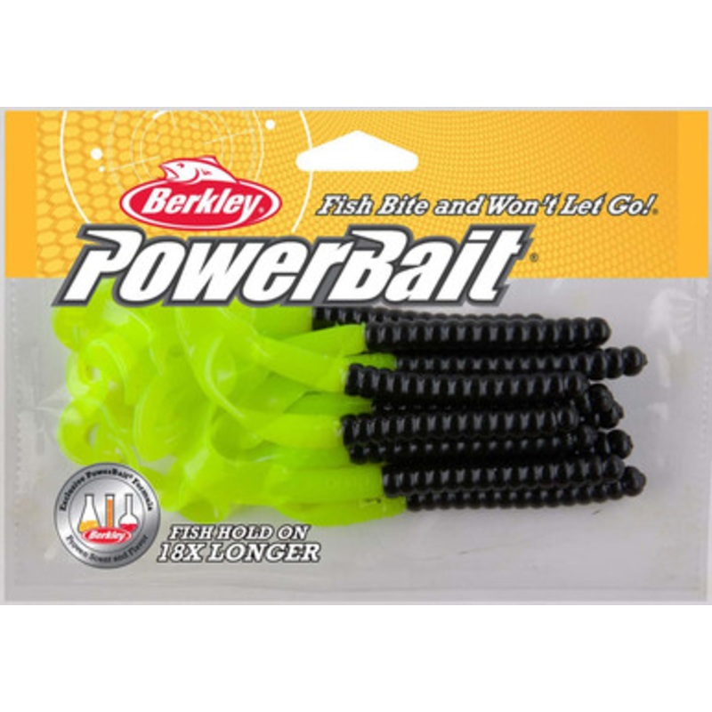 Berkley PBBPW7 Powerbait Power Worm Soft Bait – 7in Watermelon Purple Red Fleck