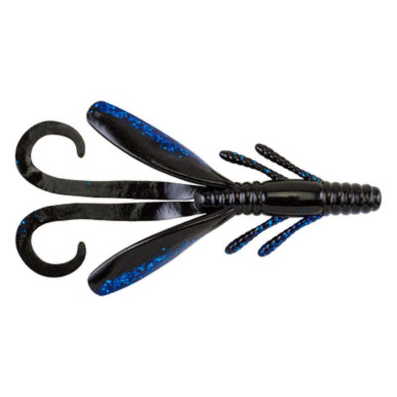 Berkley Powerbait Power Hawg – 4in – Black Sapphire