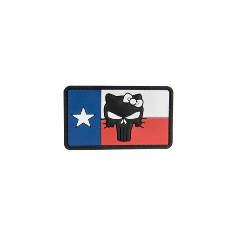 G-Force Texas Flag Punisher Kitty PVC Patch