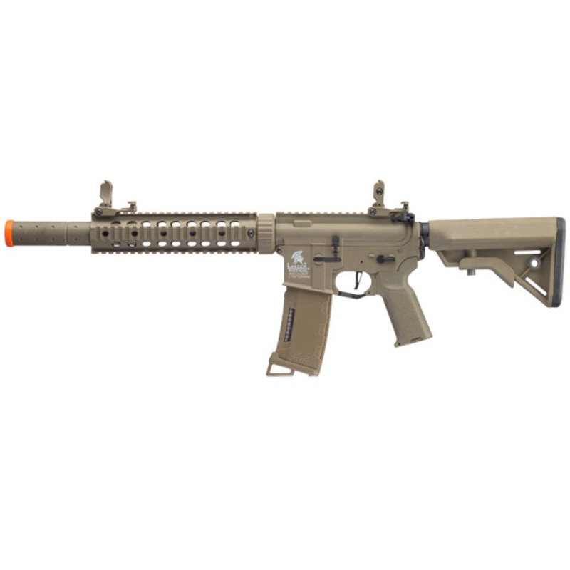 Lancer Tactical M4 SD AEG Airsoft Rifle, Gen 3, Dark Earth