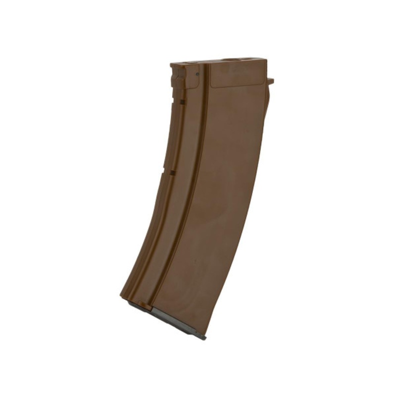 MAG 100 Round Mid-cap Magazine For AK Airsoft AEG Rifle, Imitation Bakelite