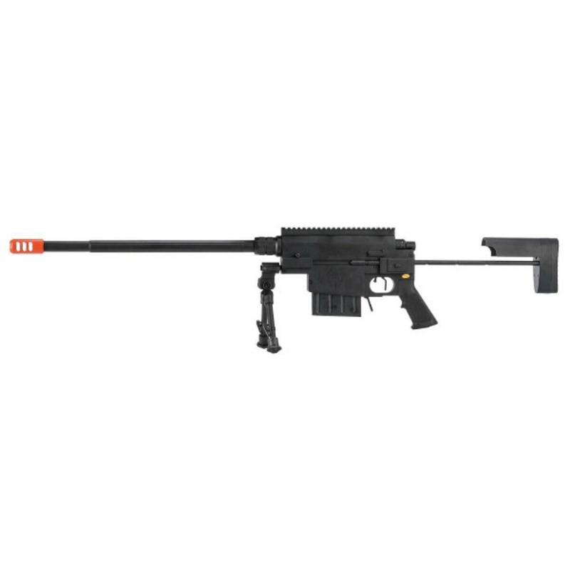 Nemesis Arms VANQUISH Bolt Action Airsoft Sniper Rifle w/ Hard Case, Black