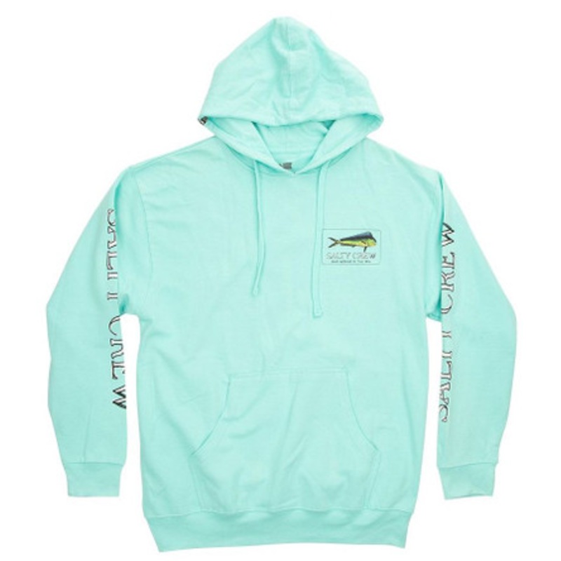 Salty Crew El Dorado Hood Fleece – Seafoam – XL