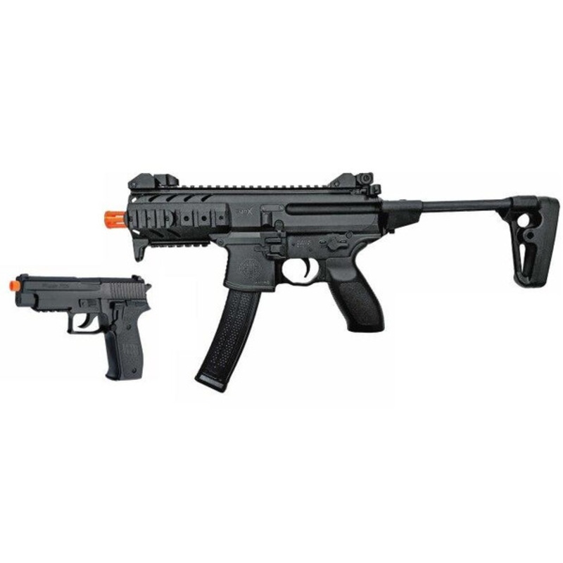 SIG SAUER SIG1 MPX & P226 Spring Airsoft Gun Combo Kit