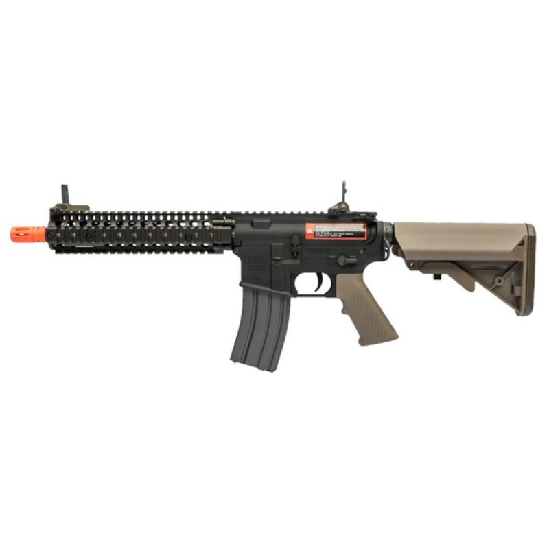 VFC Avalon MK18 Carbine Airsoft Rifle, Black / Tan