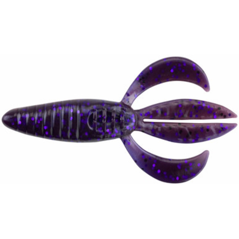 Berkley Powerbait Pit Boss – 5in – Purple Pumpkin Red