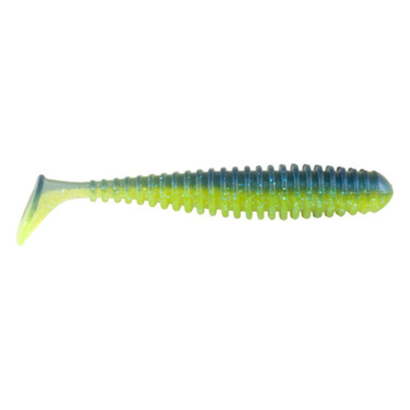 Berkley Powerbait Power Swimmer – 4.3in – Electric Blue Chartreuse?