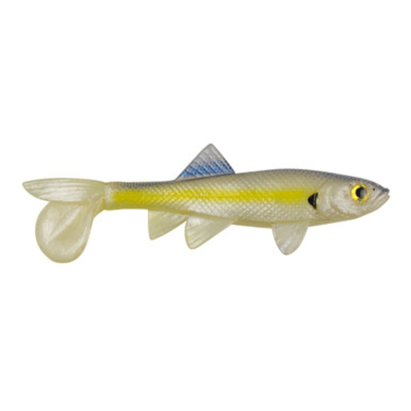 Berkley Powerbait Sick Fish Swimbait – 4in – Chartreuse Shad