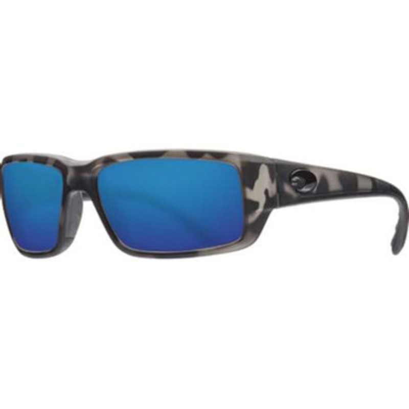 Costa Fantail Ocearch Sunglasses – Matte Tiger Shark/Blue Mirror