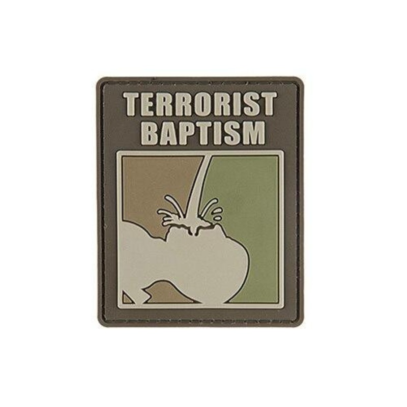G-Force Terrorrist Baptism PVC Morale Patch
