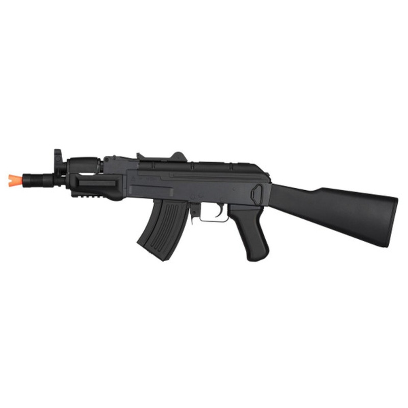 Lancer Tactical Metal AK47 Spetsnaz Airsoft Rifle, Black