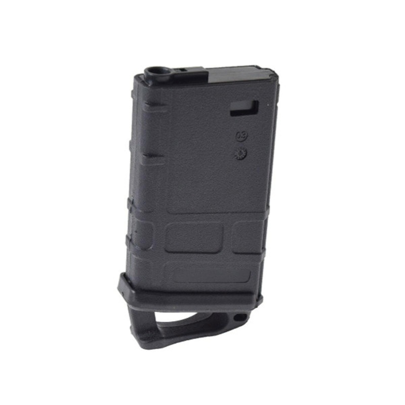 Short Mid-Cap M4 Magazine, Black, 70 BB Capacity