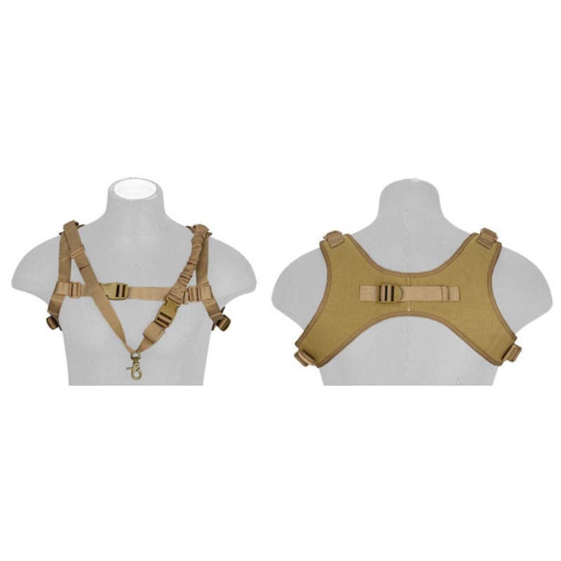 WoSport Tactical One-Point Sling Vest, Tan