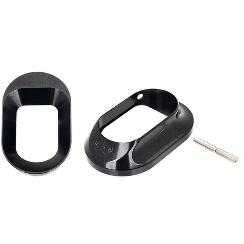 Airsoft Masterpiece Hugh Infinity Magwell, Black