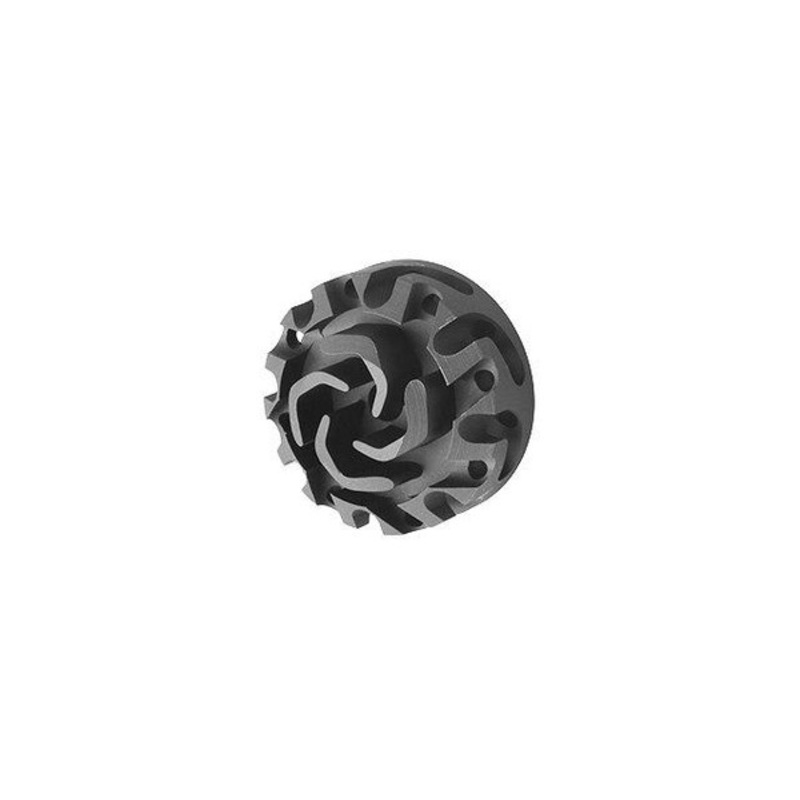 Cookie Cutter (Type C) Recoil Compensator 14mm CCW Flash Hider