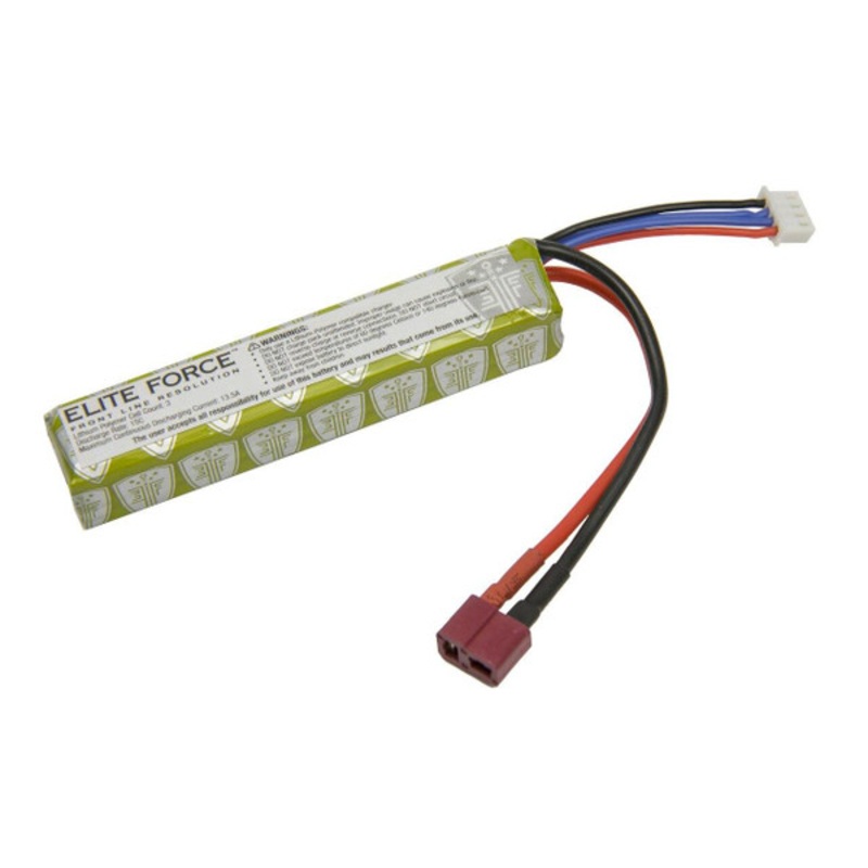 Elite Force 11.1v 900mAh 15C LiPO Stick Battery, Deans Plugs