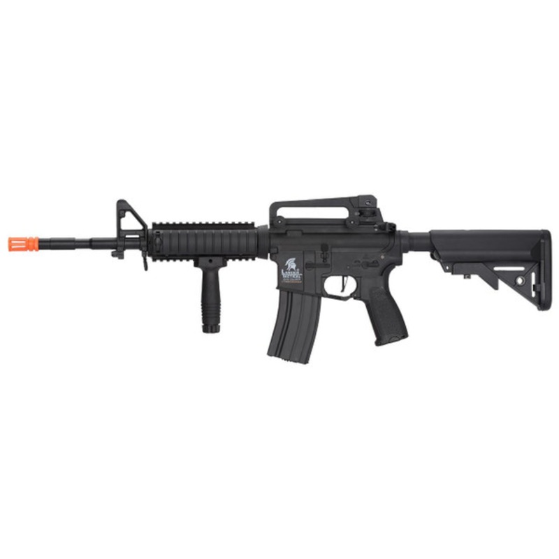 Lancer Tactical LT-04 M4 RIS Hybrid High FPS Airsoft Rifle, Black