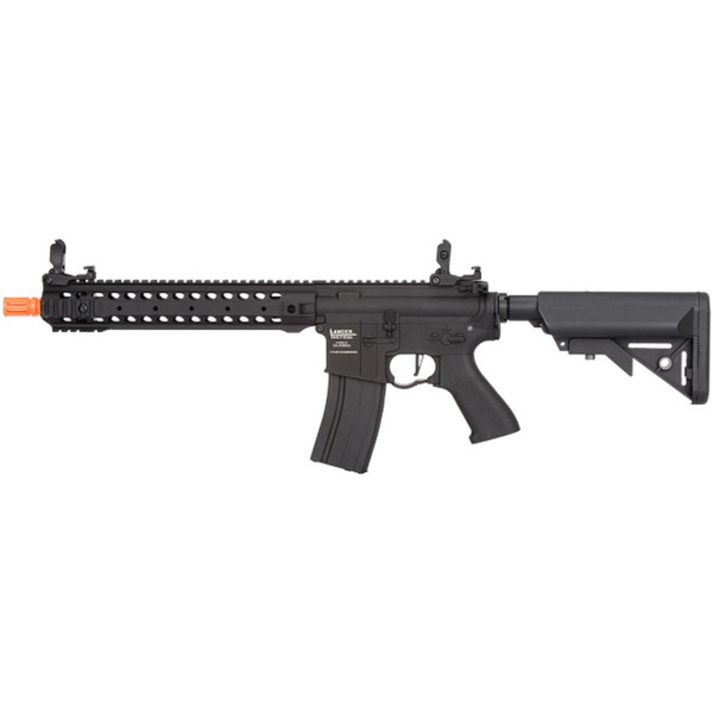 Lancer Tactical ProLine Series 12 M4 High FPS Airsoft AEG Rifle, Black