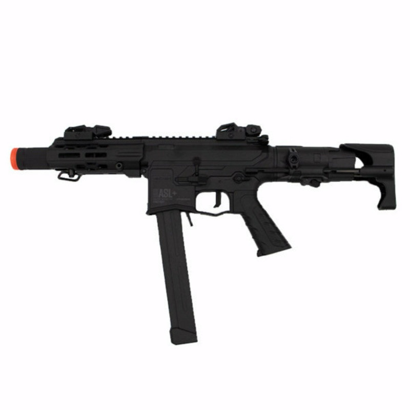Valken ASL+ Foxtrot45 AEG Airsoft Rifle, Black