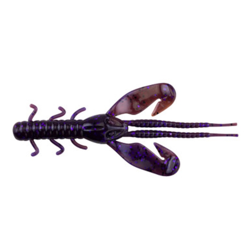 Berkley Power Bait Rocket Craw – Purple Pumpkin Red